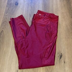 Old Navy Red Athletic Leggings